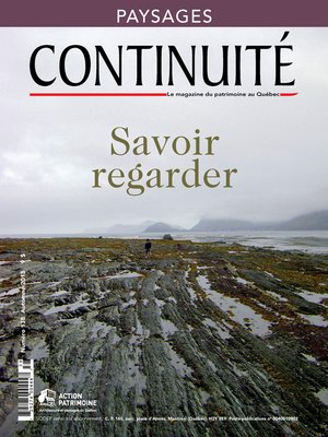 cover image of Continuité. No. 138, Automne 2013